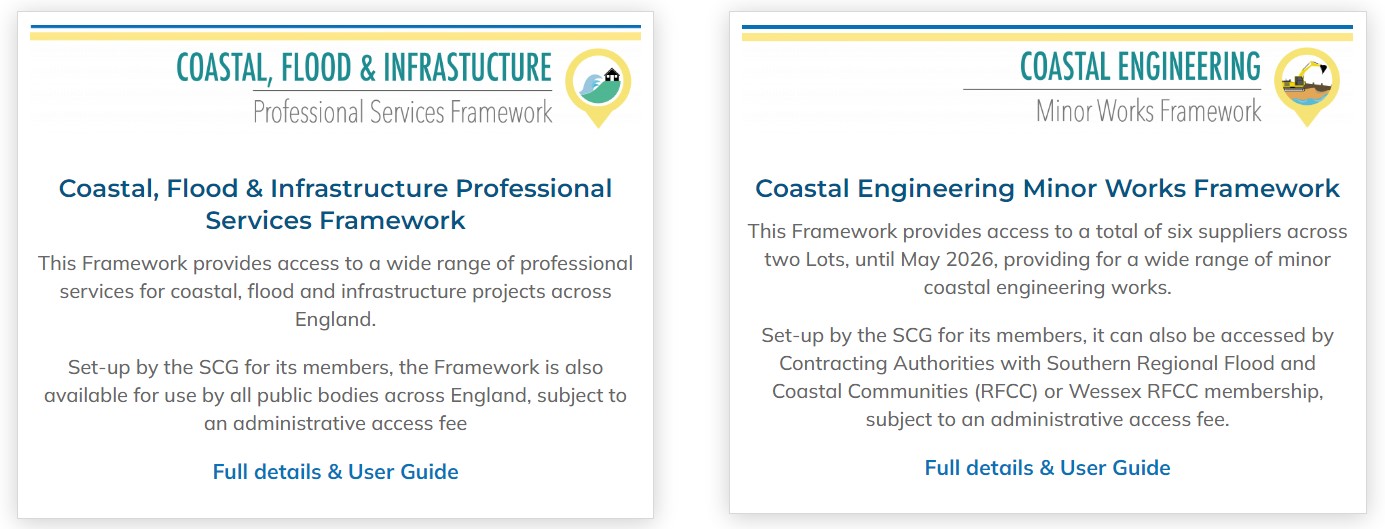 SCG PSC Frameworks